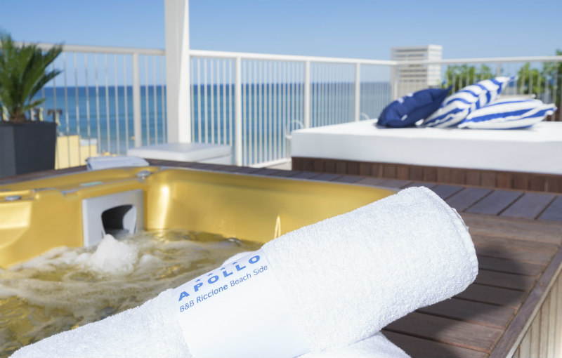 hotel riccione con terrazza