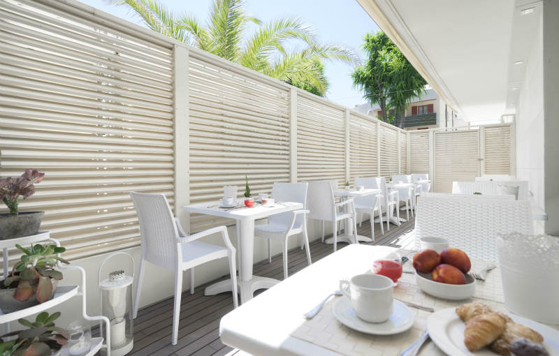 colazione in veranda hotel apollo riccione