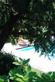 Piscina attrezzata